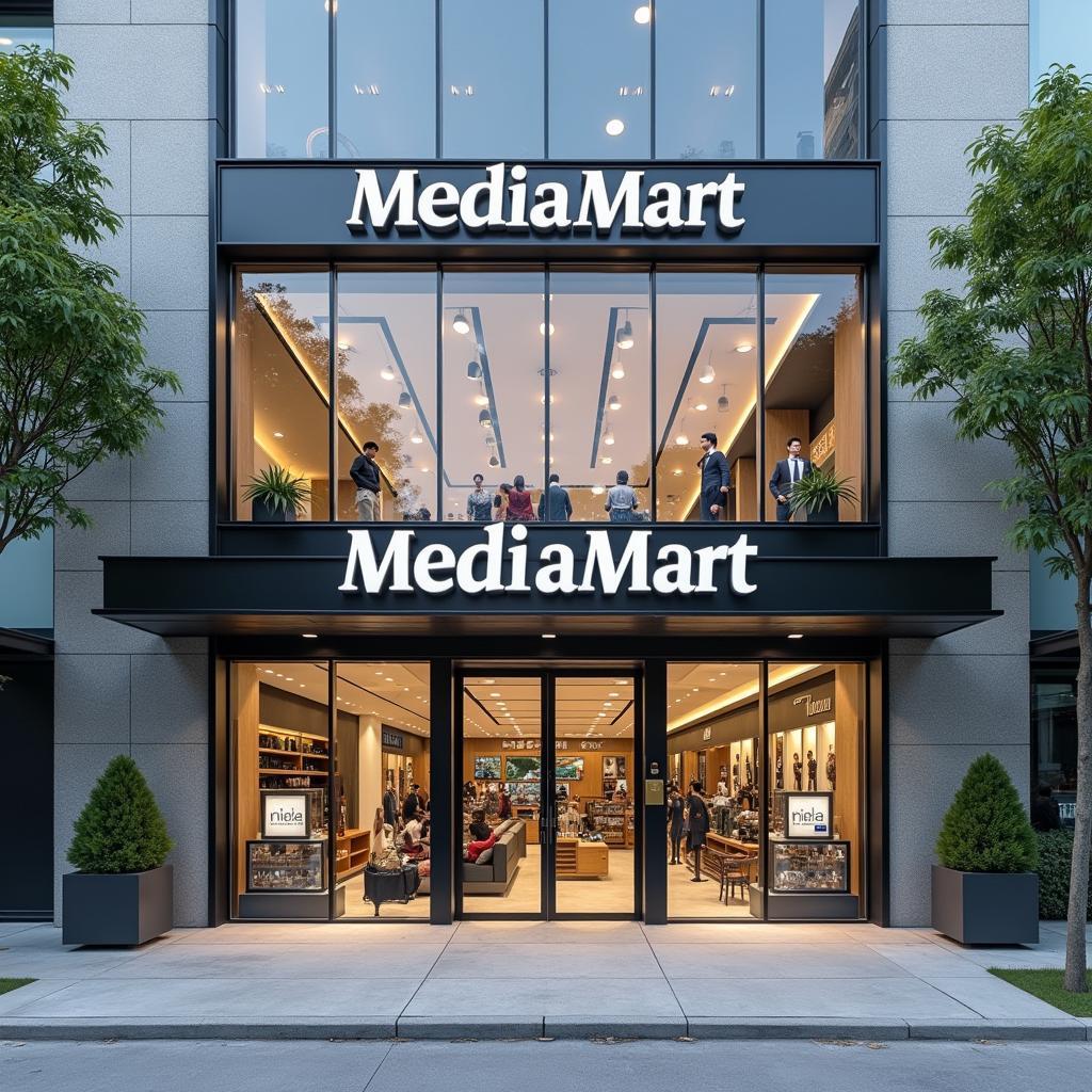 MediaMart Chí Linh, Số 27/1 Nguyễn Trãi, Hải Dương nhìn từ ngoài