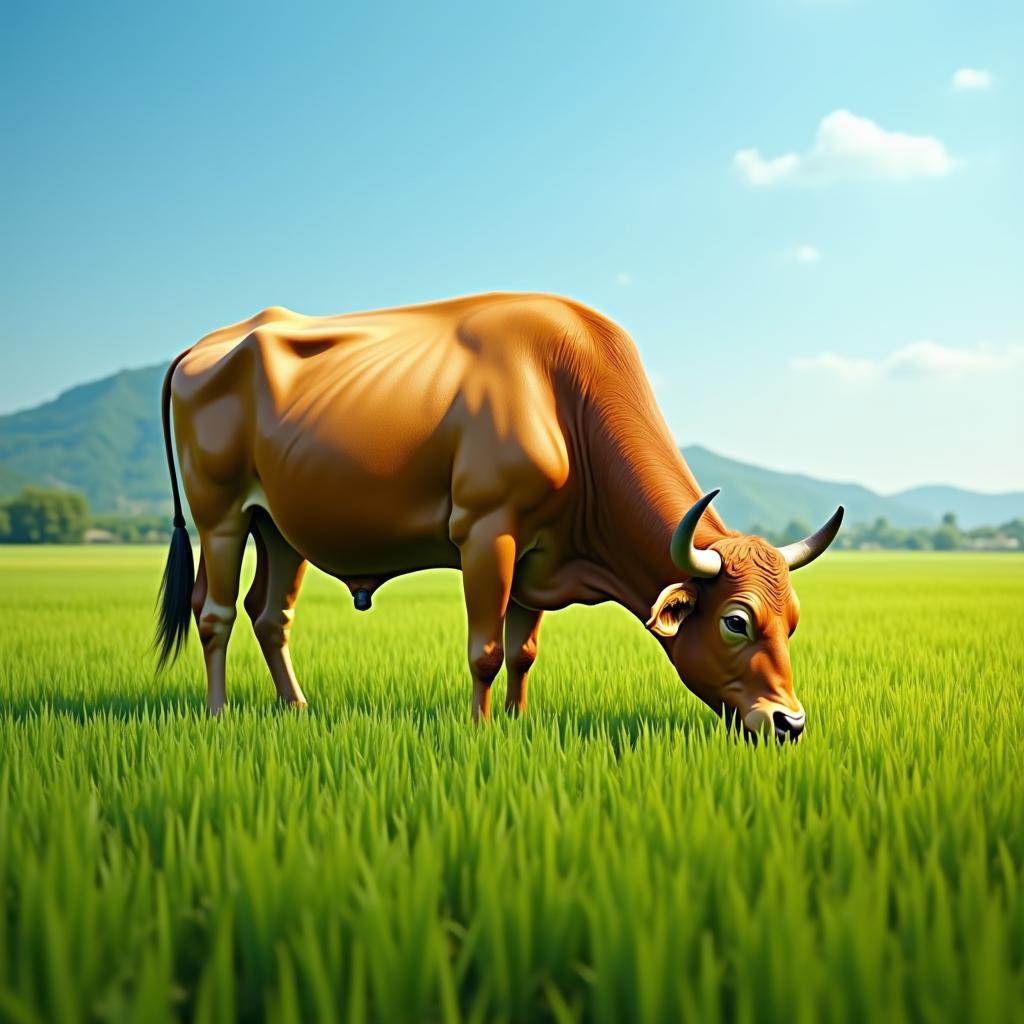 Giấc mơ thấy trâu vàng óng ả điềm báo tài lộc và sự thịnh vượng sắp đến