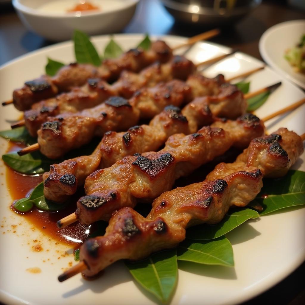 Mon de nuong thom ngon tai De Tuoi Vinh Loc 4 Hoc Mon Tan Xuan
