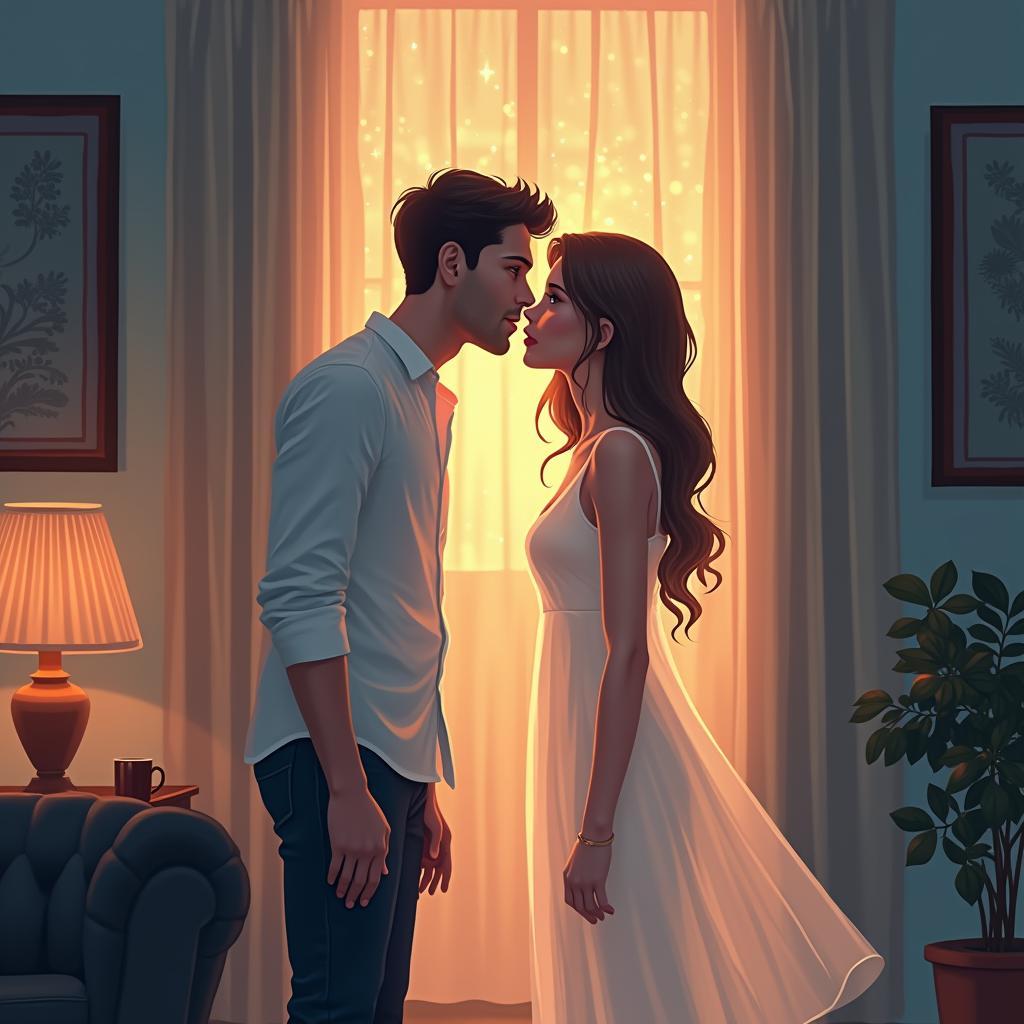 Hình ảnh biểu trưng cho câu chuyện tình yêu trong Nếu em không phải một giấc mơ giữa Arthur và Lauren