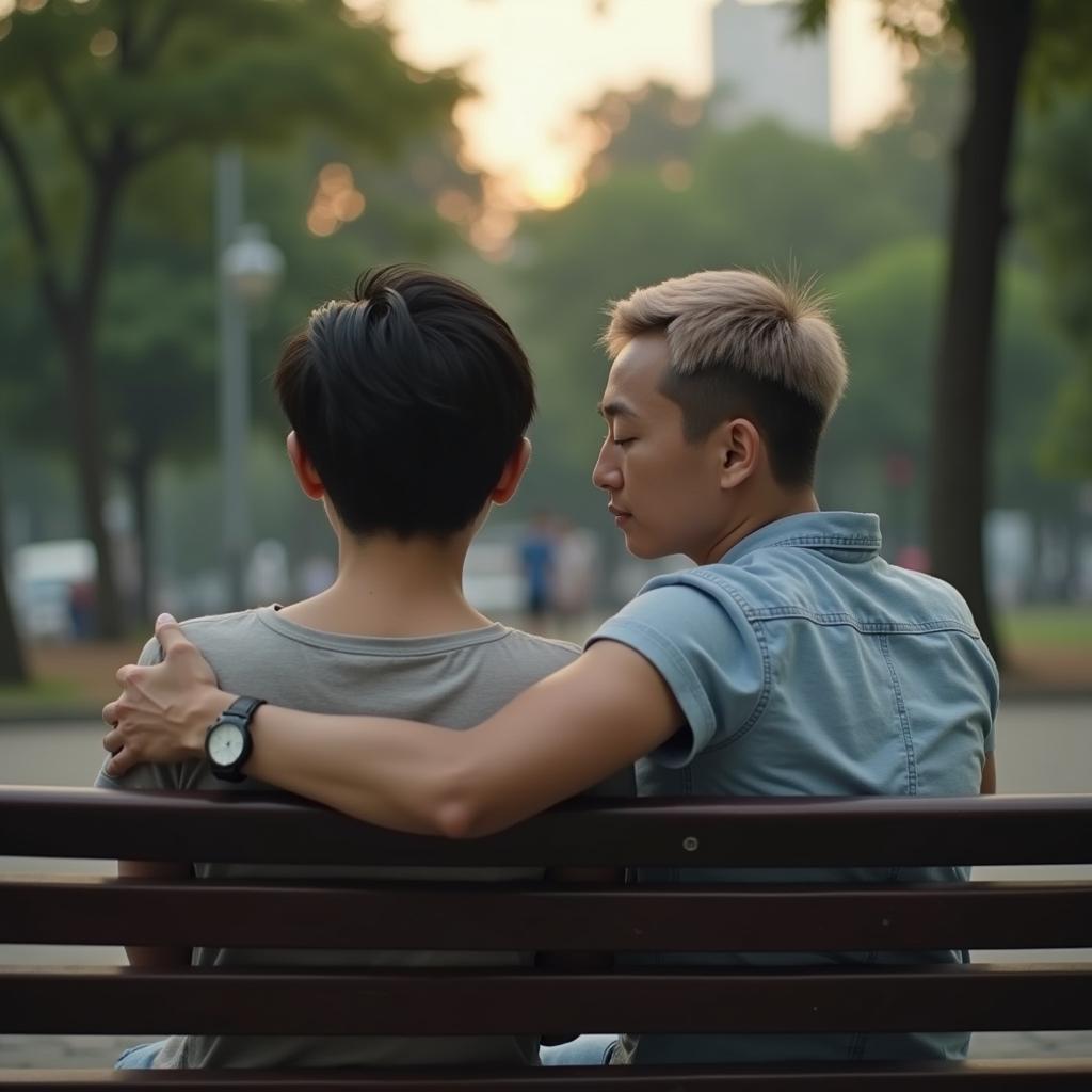 Người bạn LGBTQ+ tìm thấy sự an ủi và hỗ trợ từ tình bạn trong giai đoạn khủng hoảng tâm lý.