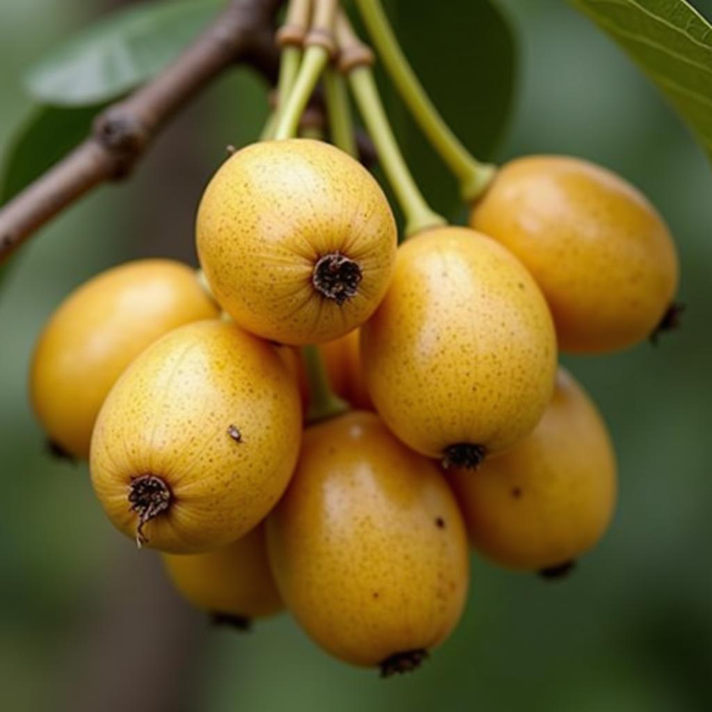 Chùm nhãn lồng Hưng Yên trĩu quả, vỏ nâu vàng, căng mọng, biểu tượng đặc sản của vùng đất văn hiến