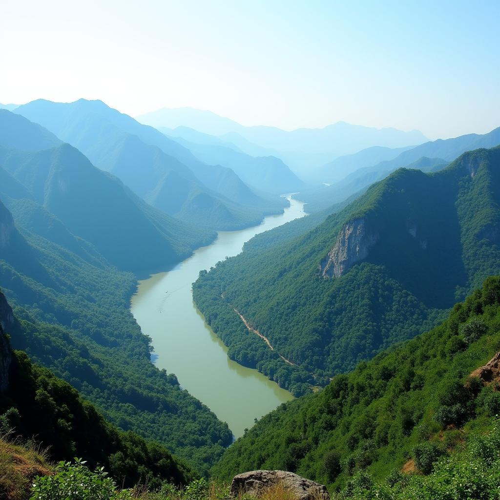 Toan-canh-ve-dep-hoang-so-cua-xa-Tra-Lien-huyen-Bac-Tra-My-voi-nui-rung-va-dong-song