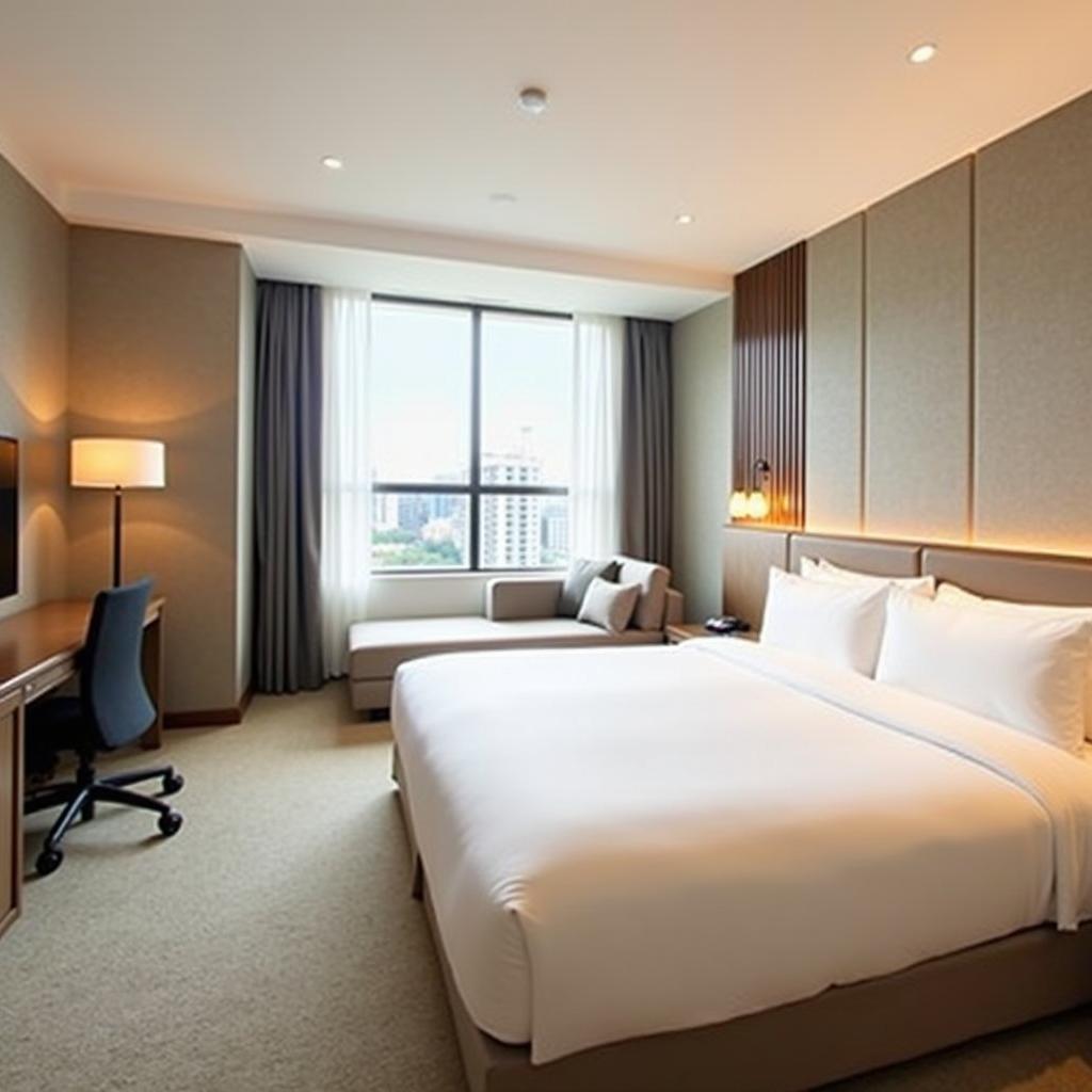 Phòng nghỉ sang trọng tiện nghi tại Northern Charm Hotel 12 Lý Tự Trọng