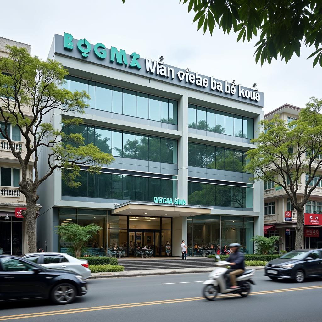Hình ảnh mặt tiền Phòng khám Đa khoa Bắc Sài Gòn tại địa chỉ 189 Nguyễn Oanh, Gò Vấp