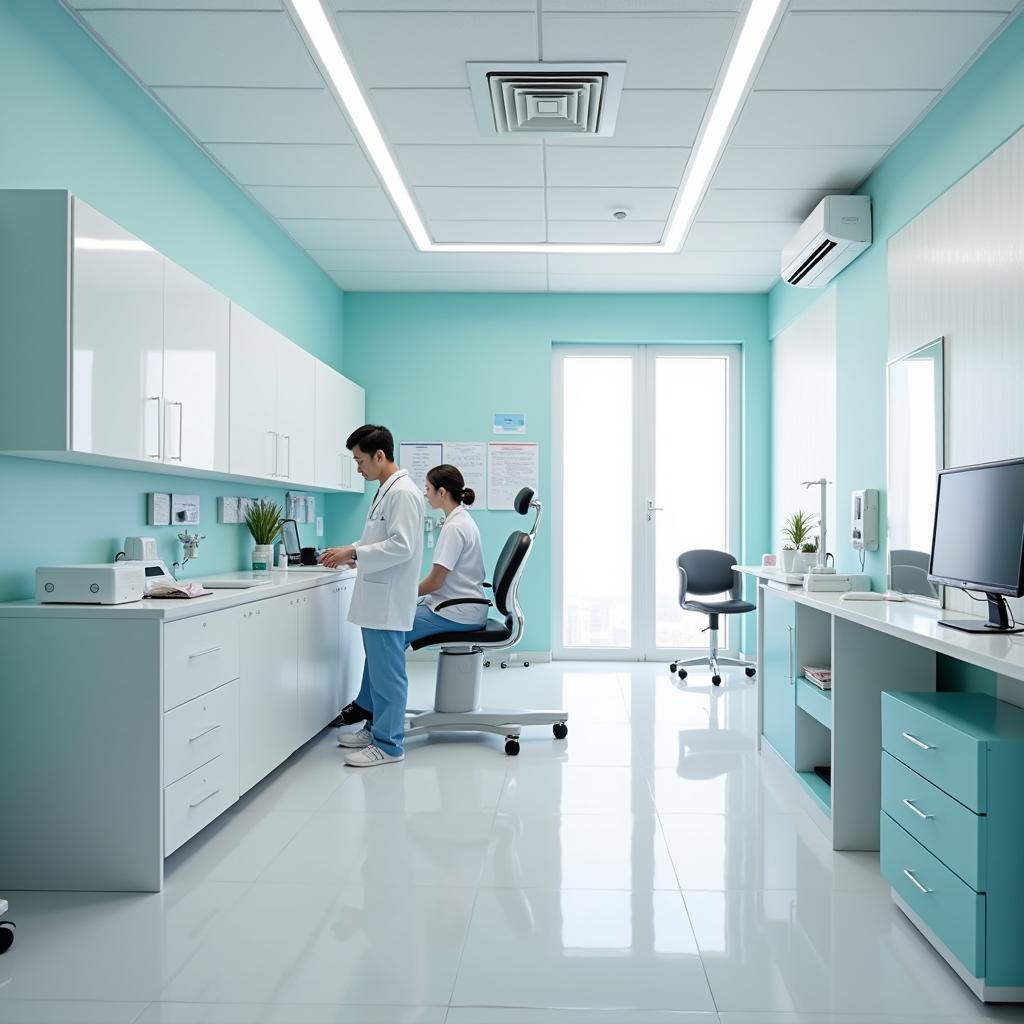 Phòng khám bệnh sạch sẽ, hiện đại tại Phòng khám Đa khoa ViệtLife