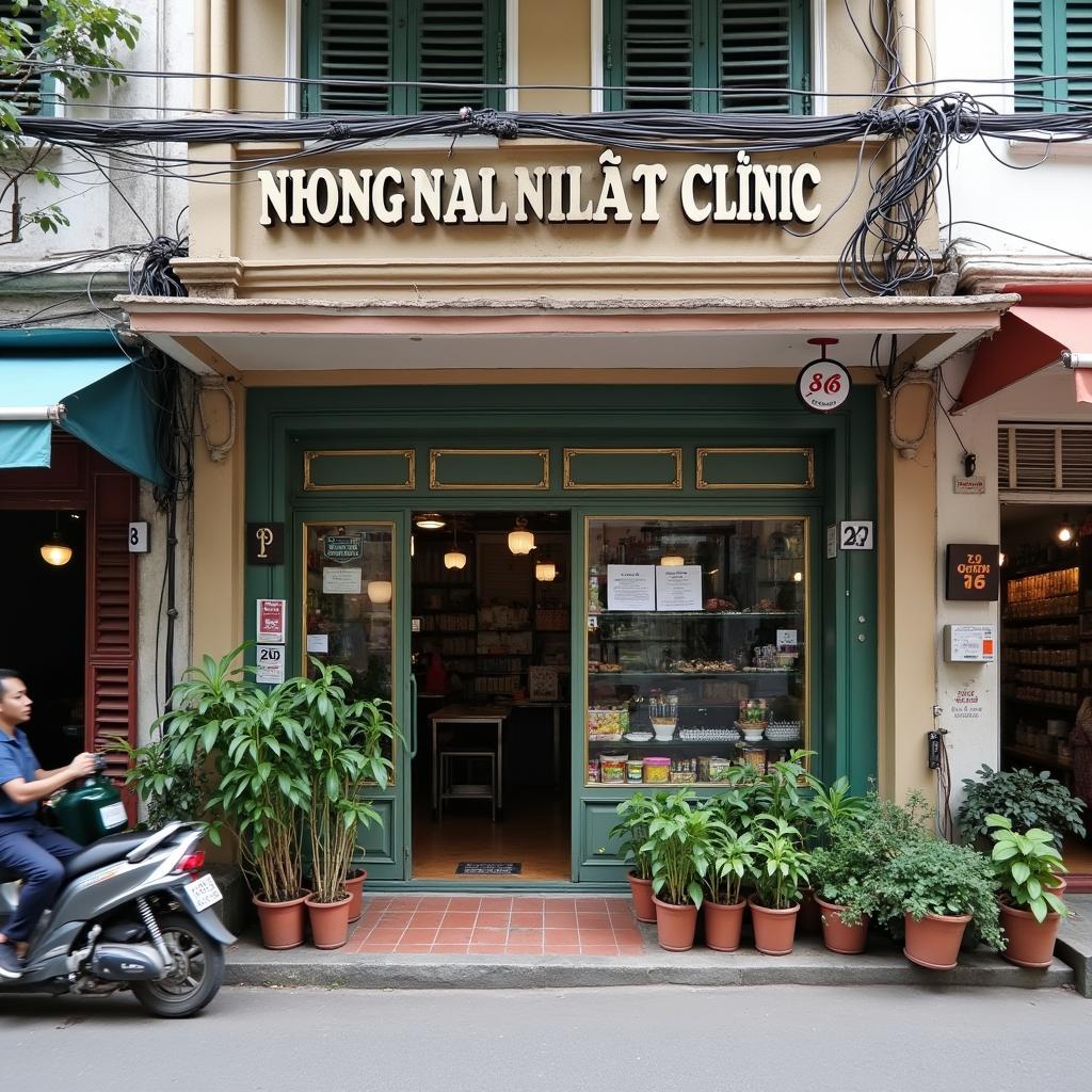 Hình ảnh bên ngoài Phòng khám Nhơn Nghĩa tại số 86 Hải Thượng Lãn Ông, Quận 5
