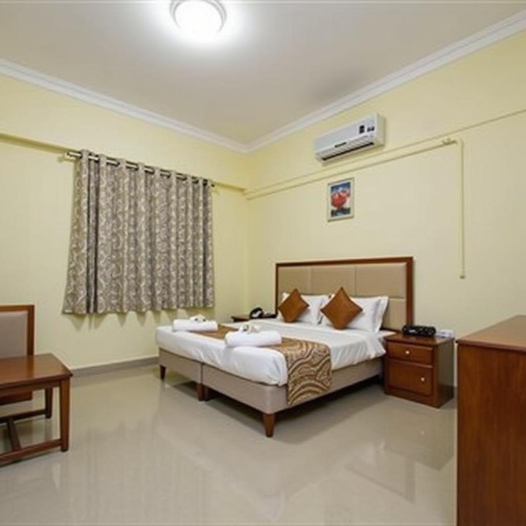 Bên trong phòng nghỉ tiện nghi tại OYO 373 Habana Hotel Gò Vấp