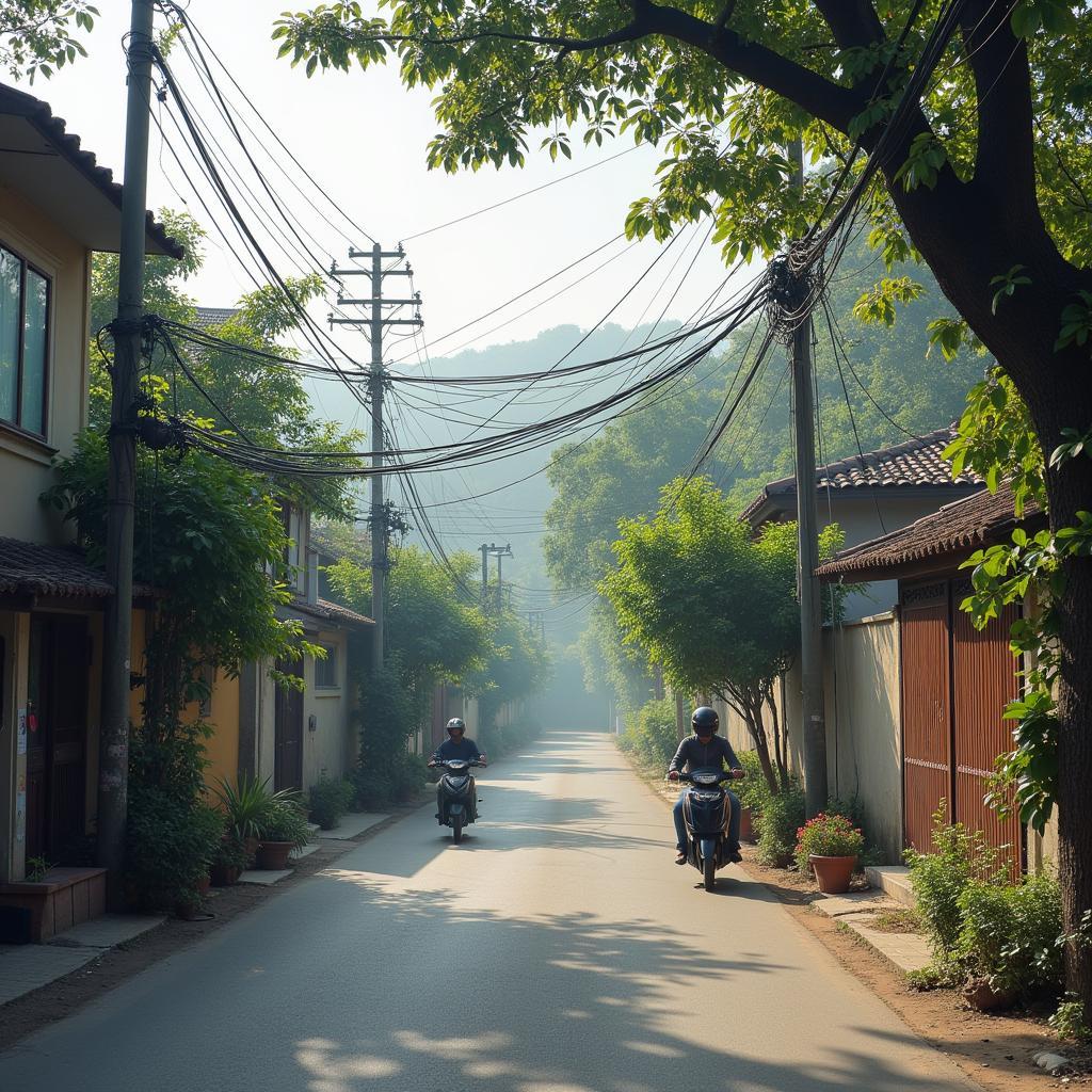 Bức tranh đời sống bình dị tại Phường Tây Tựu Quận Bắc Từ Liêm Thành phố Hà Nội