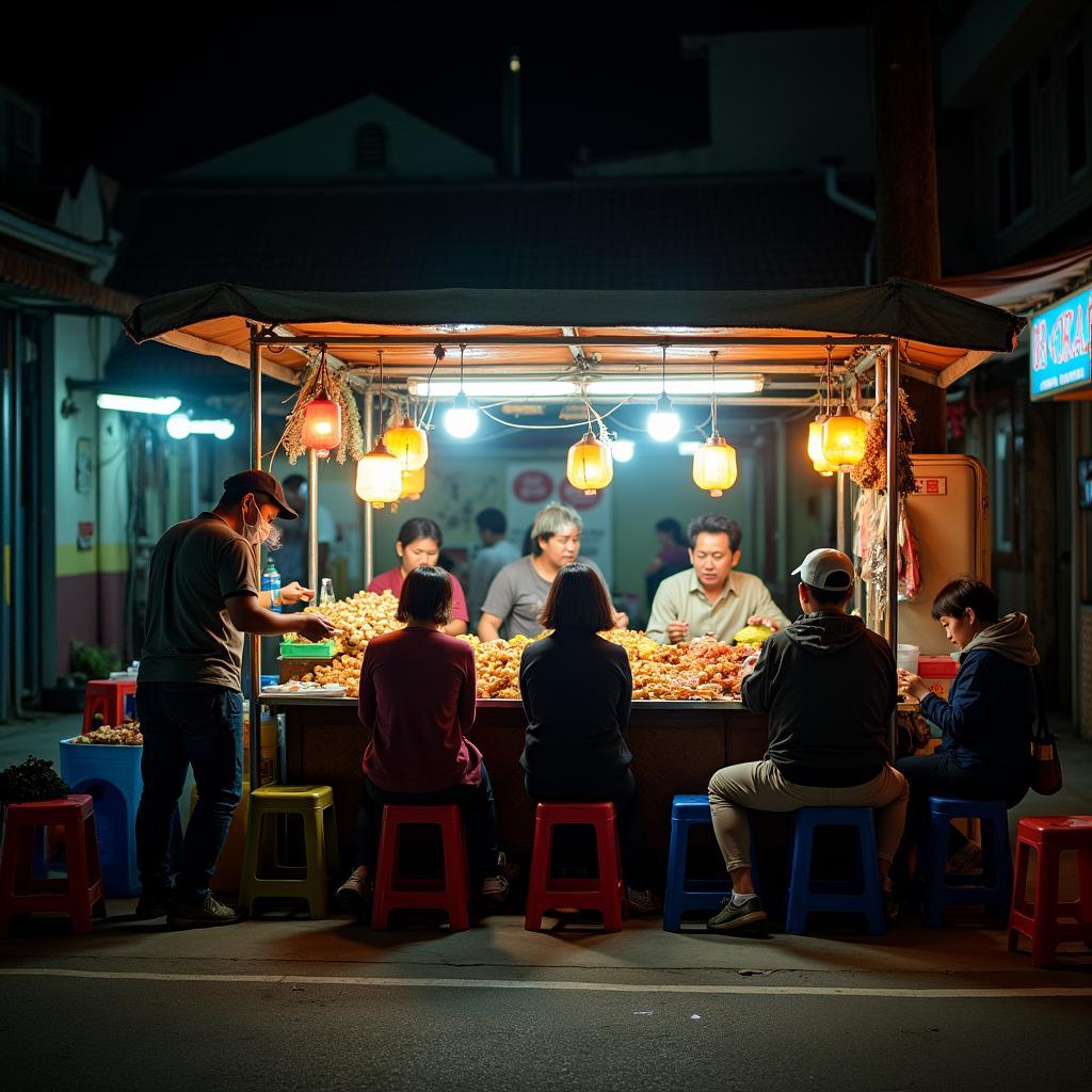 Quán ăn đêm nổi tiếng tại Phường Hòa Hưng thu hút đông đảo thực khách đến thưởng thức đặc sản