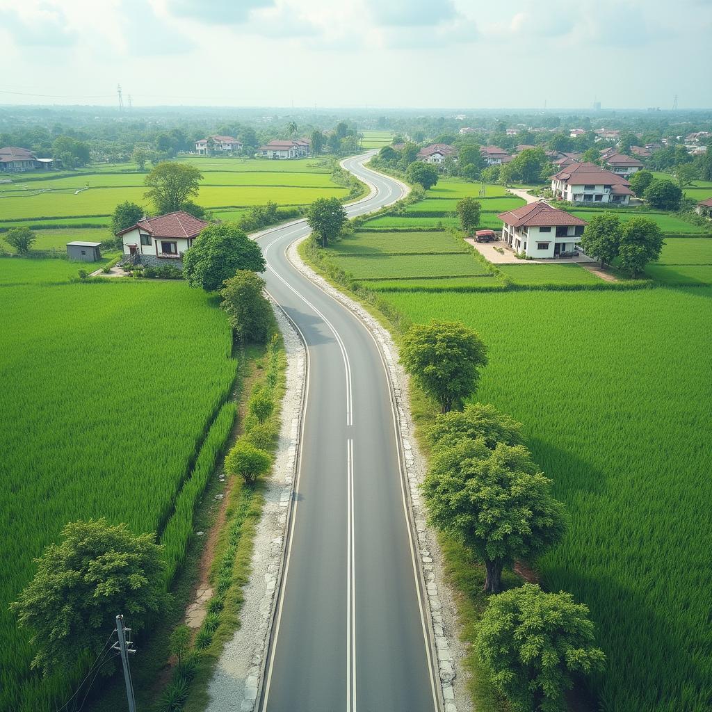 Hinh anh kinh te tan an hoi dang chuyen dich tu nong nghiep sang cong nghiep dich vu