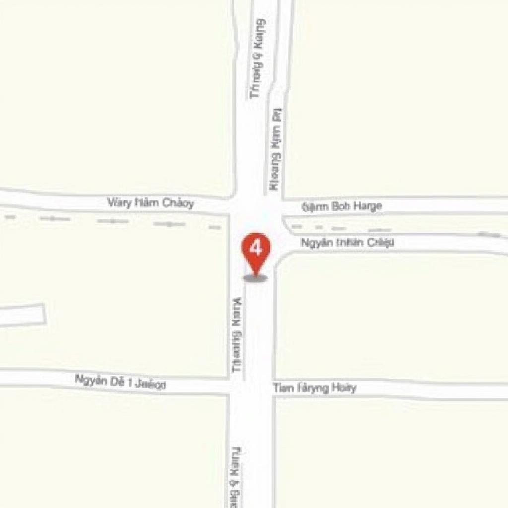 Bản đồ chỉ đường và vị trí của Tiệm Vàng Kim Hải 2 tại số 4 Nguyễn Đình Chiểu, Bến Tre