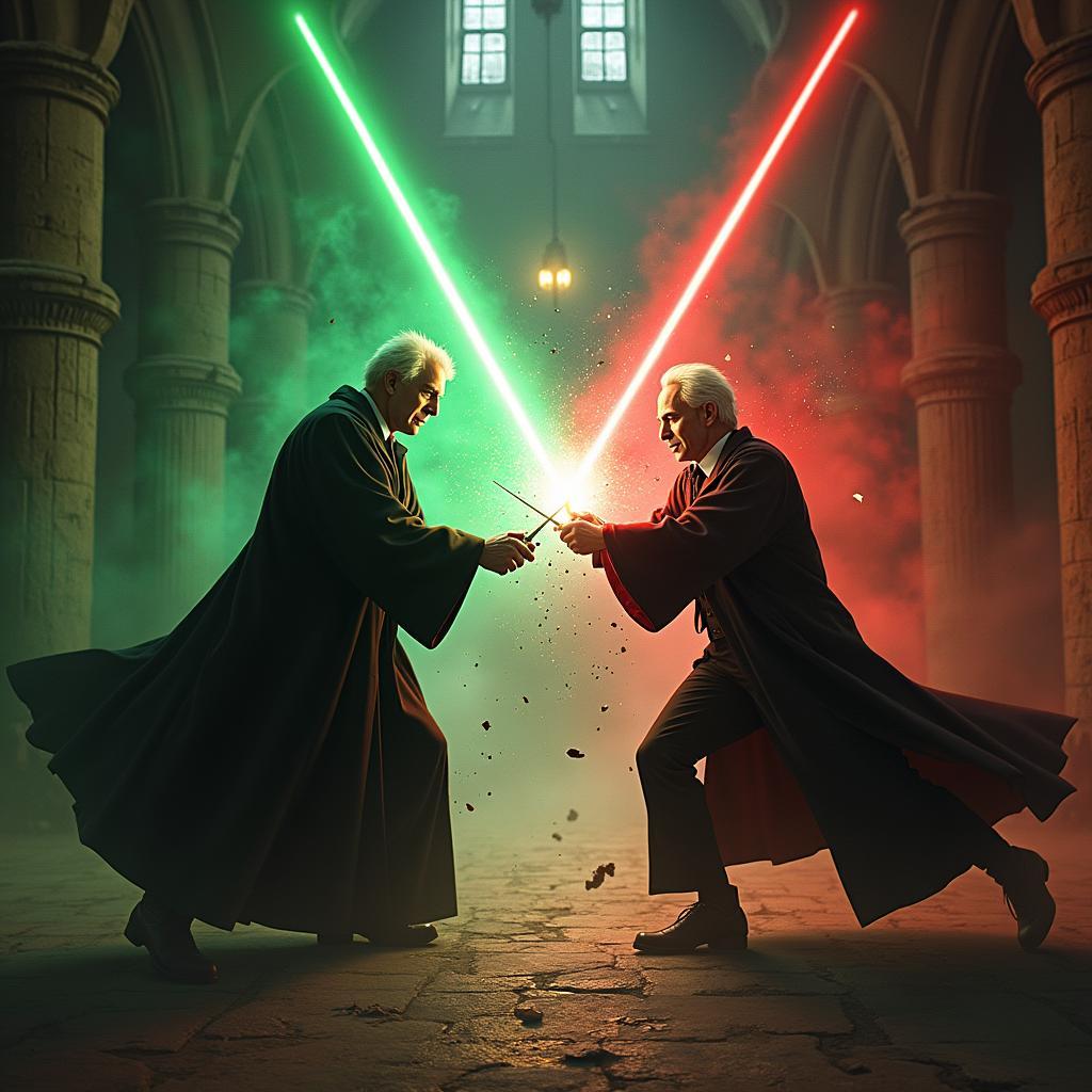 Tóm tắt Harry Potter và trận chiến cuối cùng giữa Harry và Voldemort tại Hogwarts