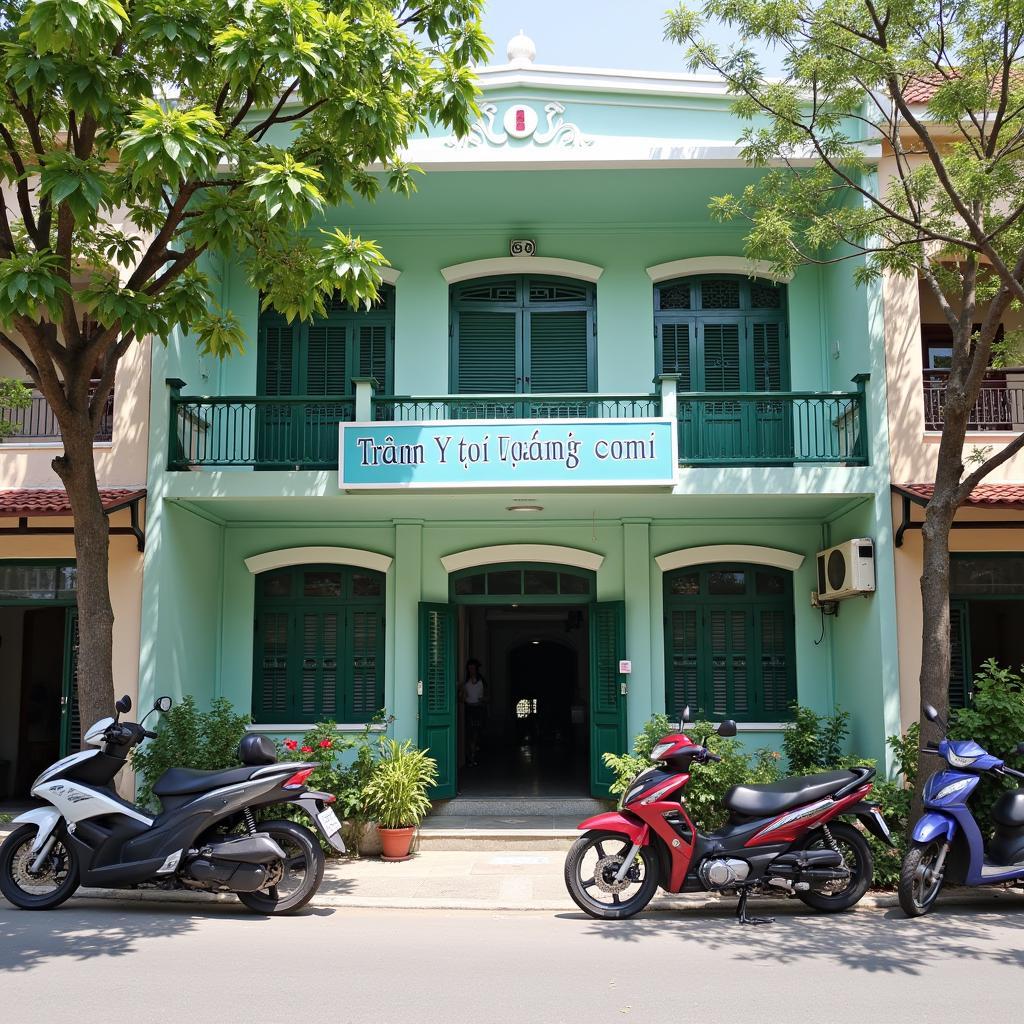 Hinh anh Tram Y Te P Hoa Khanh Bac tren duong Au Co Da Nang dia chi