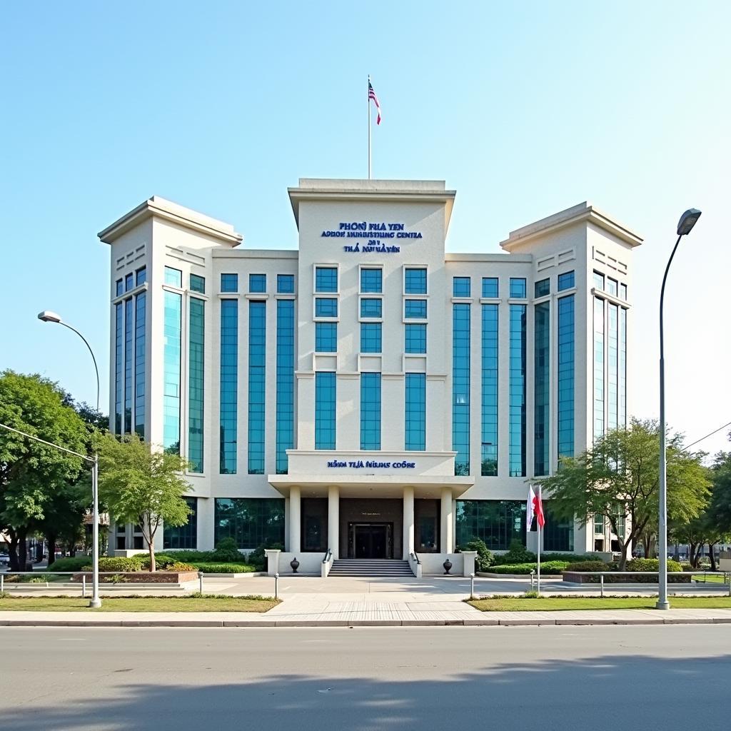 Trung tâm hành chính Phường Phổ Yên, địa điểm quan trọng tại Thành phố Phổ Yên, Thái Nguyên
