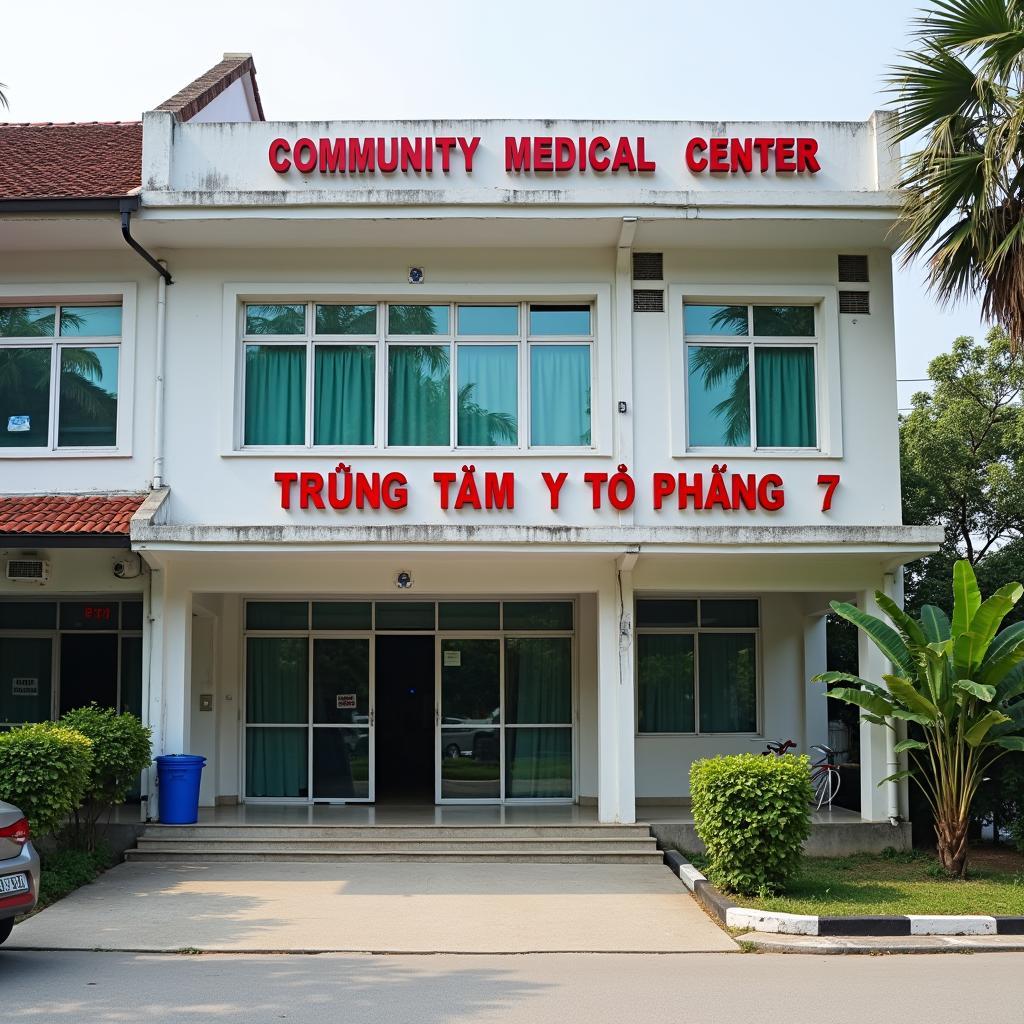 Hình ảnh Trung tâm Y tế Phường 7 Vũng Tàu, điểm chăm sóc sức khỏe quen thuộc