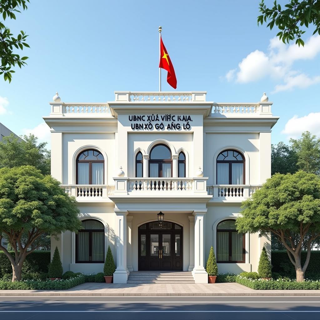 UBND Xã Vọng La Huyện Đông Anh Thành Phố Hà Nội địa điểm hành chính