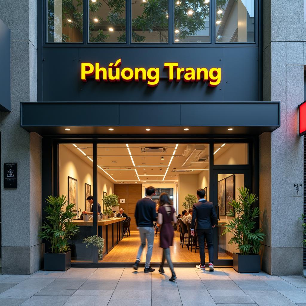 Hinh anh van phong Phương Trang tai 211 Pham Ngu Lao Quan 1, diem giao dich trung tam nhon nhip