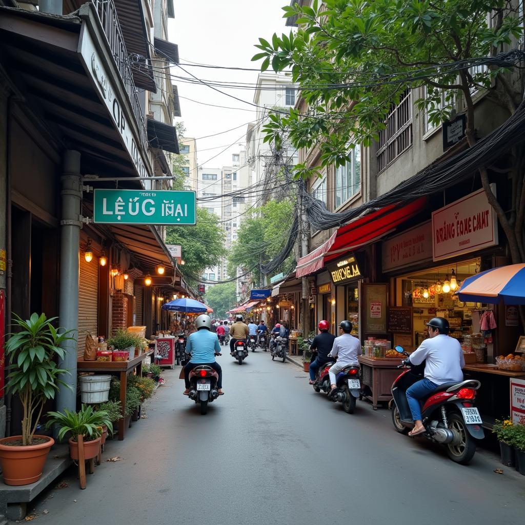 Hình ảnh vị trí đắc địa của Ngõ 9 Lê Đức Thọ, phường Mỹ Đình 2, quận Nam Từ Liêm, Hà Nội.
