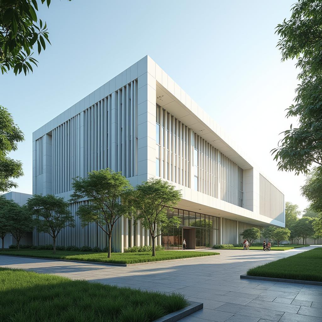 Toàn cảnh Viện Sinh học Nhiệt đới, Thủ Đức, một trung tâm nghiên cứu khoa học uy tín tại Việt Nam.