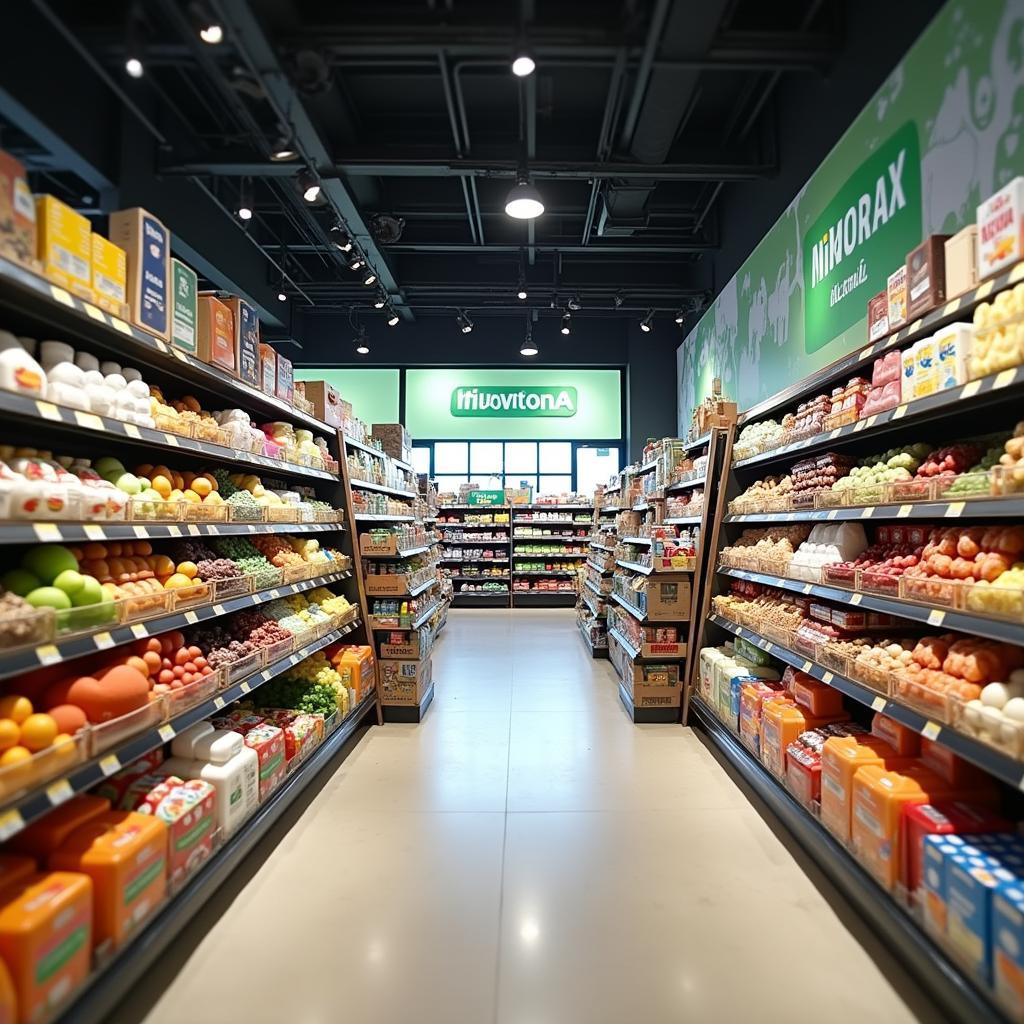 Bên trong VinMart Nhật Tân 123 Trịnh Công Sơn với đa dạng sản phẩm tiện lợi