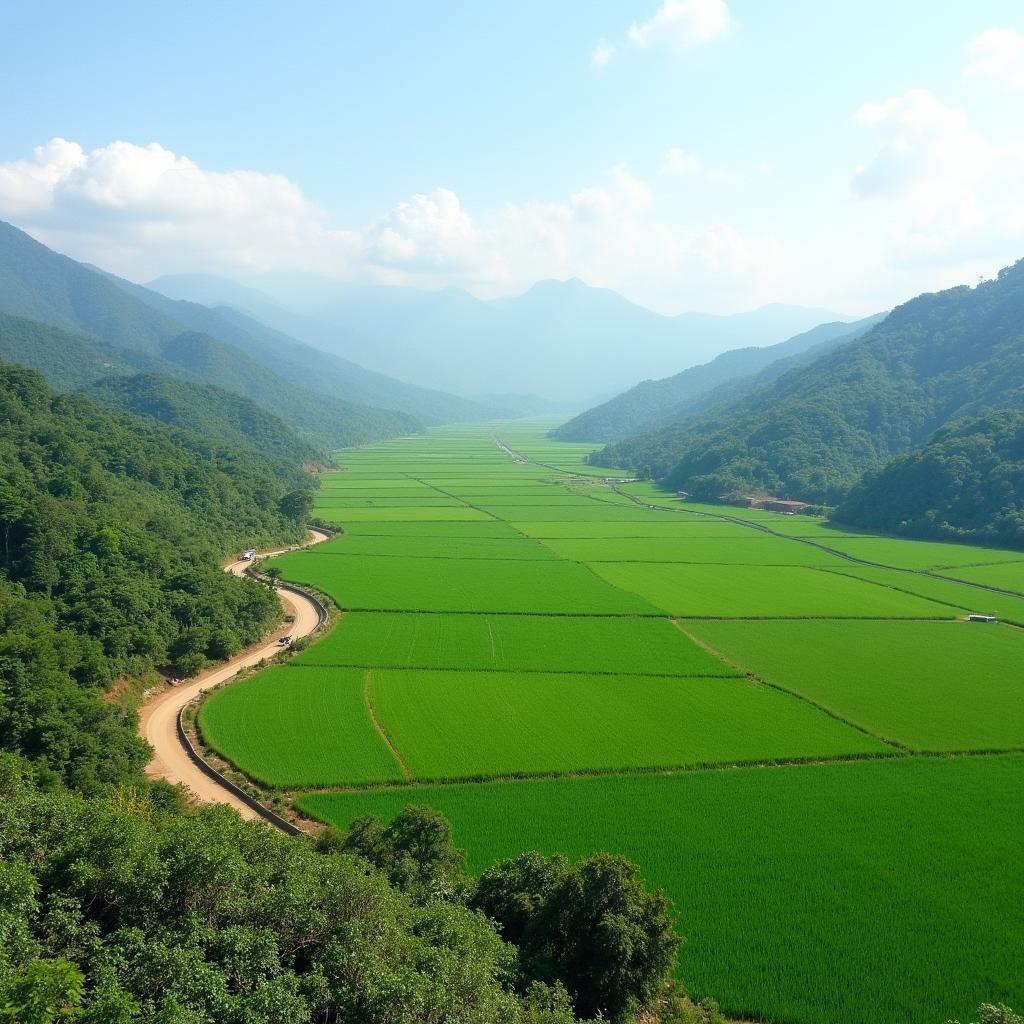 Bản đồ và vị trí địa lý của Xã Thái Bình, Huyện Hàm Yên, Tỉnh Tuyên Quang