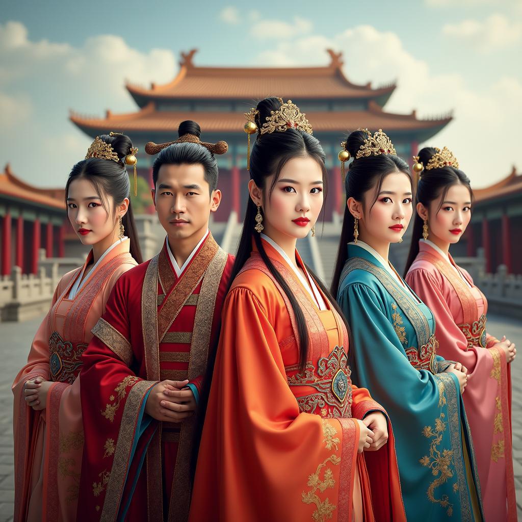 Poster chính thức của phim Cung Hy Diên Lược với dàn diễn viên chính đầy quyền lực