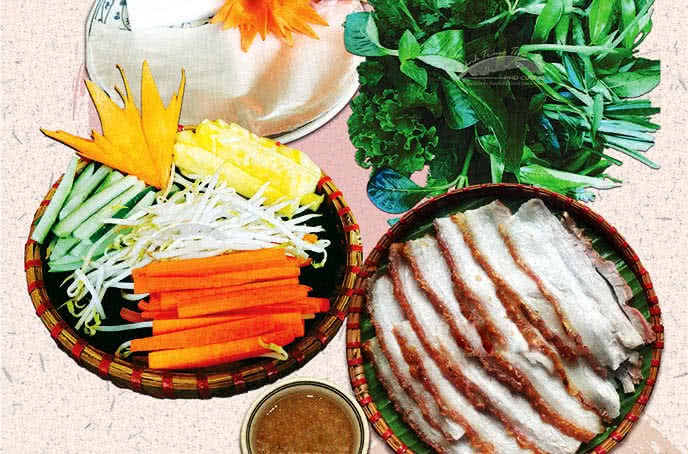 bÃ¡nh trÃ¡ng cuá»‘n thá»‹t heo phÃº cÆ°á»ng há»“ gÆ°Æ¡m 1