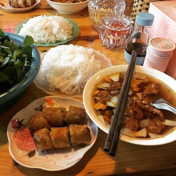 Bun Cha Ta Full Option - Món ăn đặc biệt được khuyến nghị