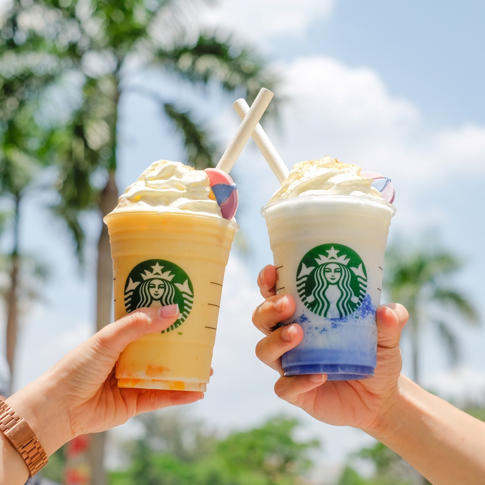 Đồ uống Frappuccino của Starbucks