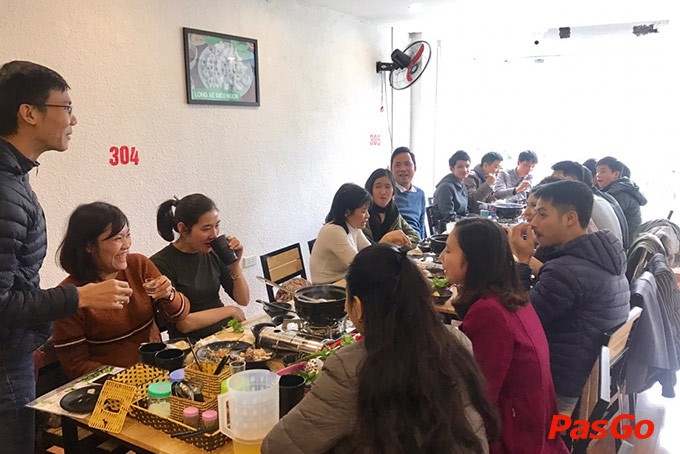Không gian ấm cúng tại Lòng Chát Quán
