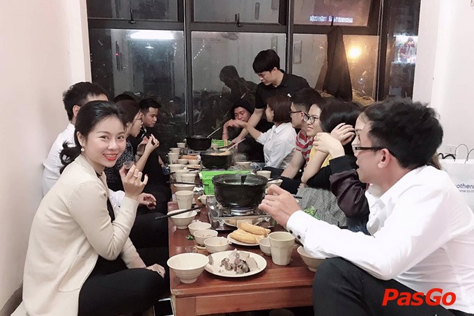 Không gian Lòng Chát Quán rộng rãi