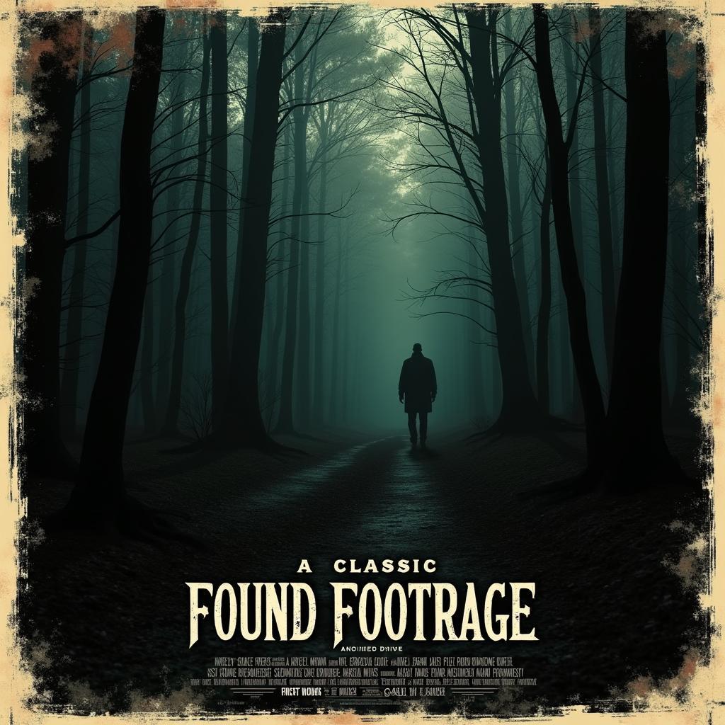 Poster phim Found Footage kinh điển và nguồn gốc thể loại điện ảnh độc đáo
