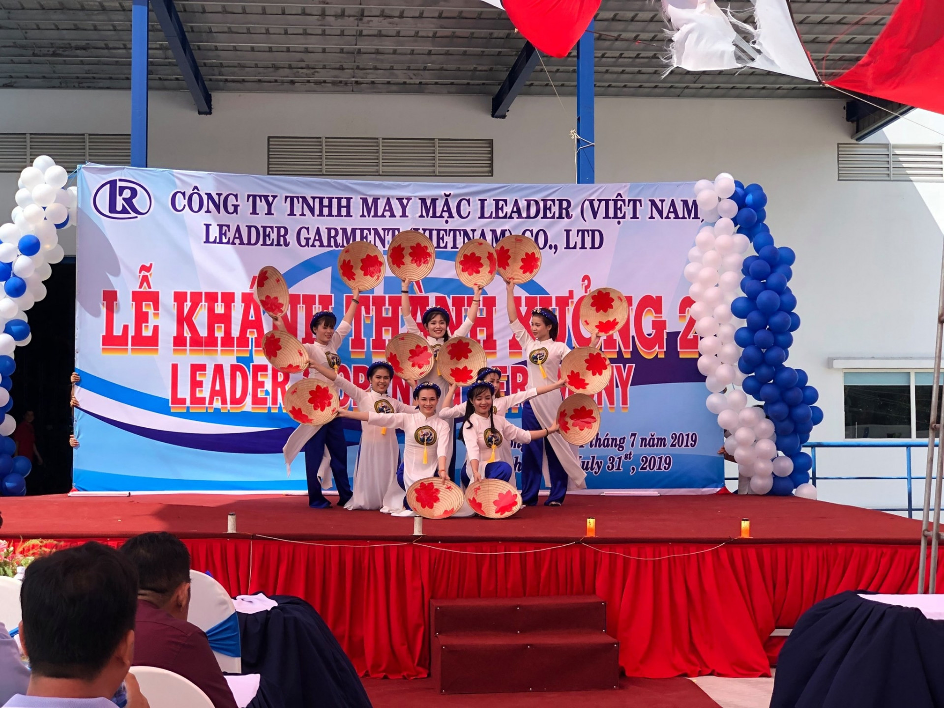 Công ty TNHH May mặc Leader (Việt Nam) khai trương xưởng 2