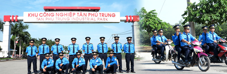 Ảnh nhân viên bảo vệ tại KCN, đảm bảo an ninh cho công ty tnhh in na nu sài gòn và các doanh nghiệp khác
