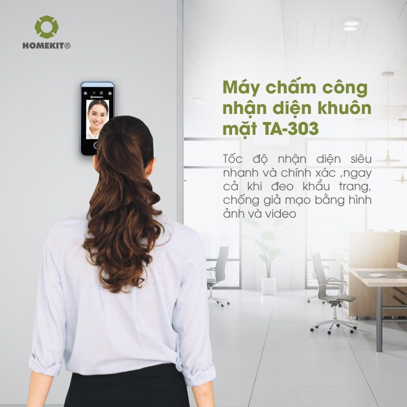 Màn hình cảm ứng điện dung của máy chấm công