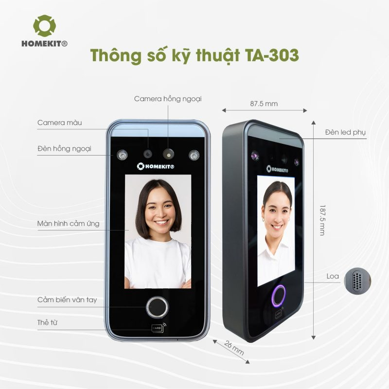 Dung lượng ghi nhớ lớn của máy chấm công