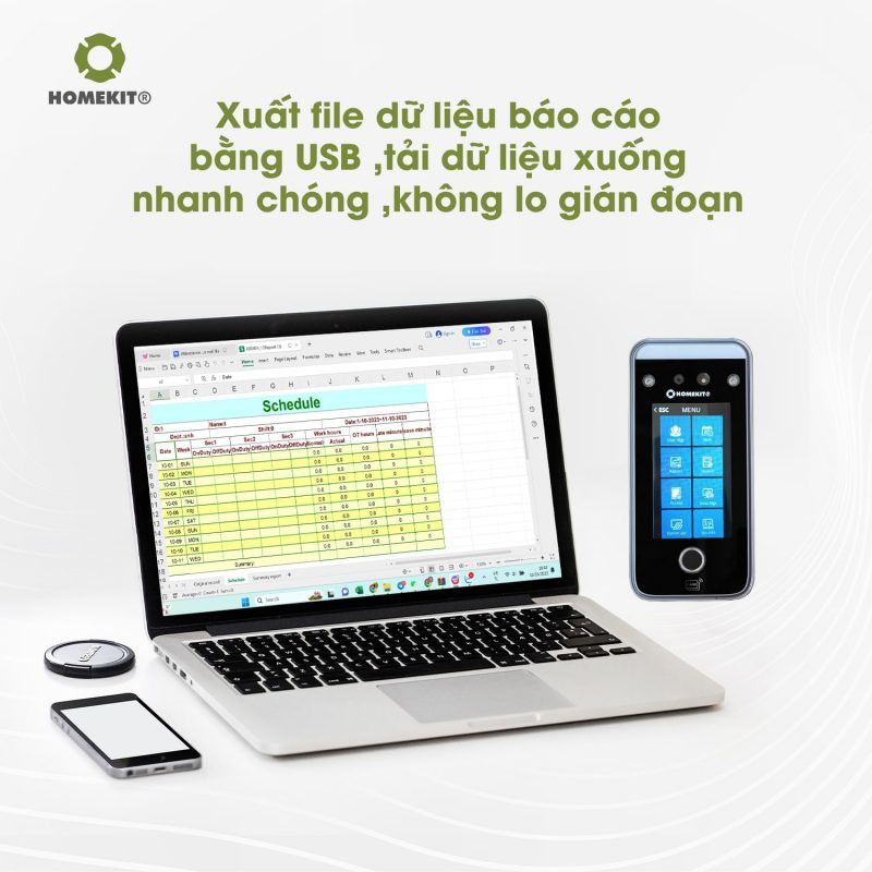 Công nghệ nhận diện khuôn mặt 3D trên máy chấm công