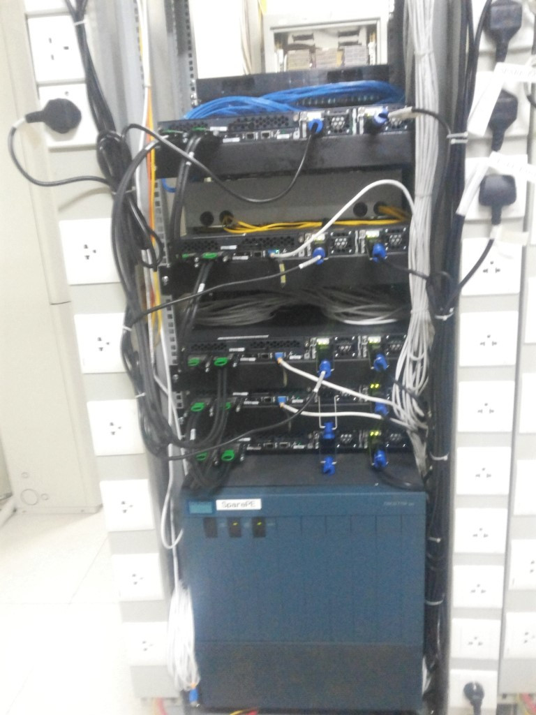Cơ sở hạ tầng mạng và máy chủ của CÔNG TY TNHH NTT COMMUNICATIONS VIỆT NAM, đảm bảo kết nối liên tục cho doanh nghiệp