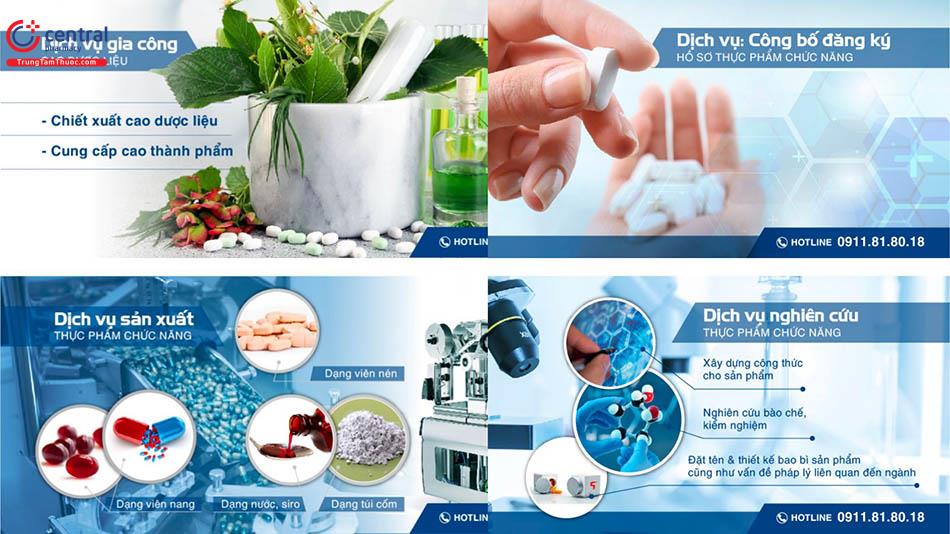 Một số dịch vụ IMC thực hiện nghiên cứu, sản xuất
