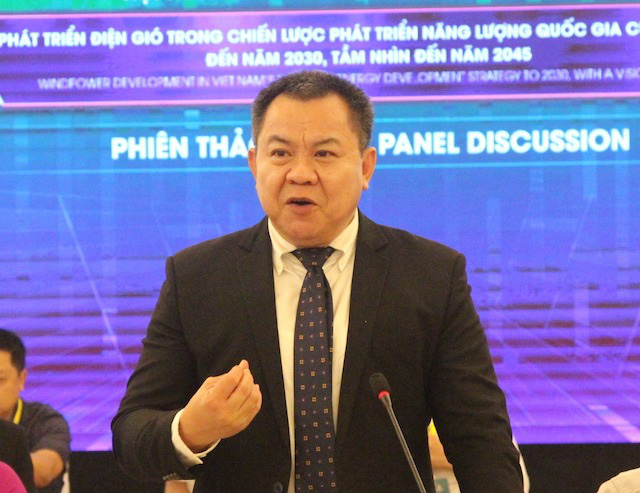 Ông Nguyễn Tâm Tiến, CEO Tập đoàn Trung Nam, chia sẻ quan điểm về đầu tư điện gió và giá FIT