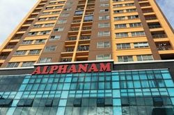 Đồ thị tài chính tăng trưởng lợi nhuận Alphanam E&C