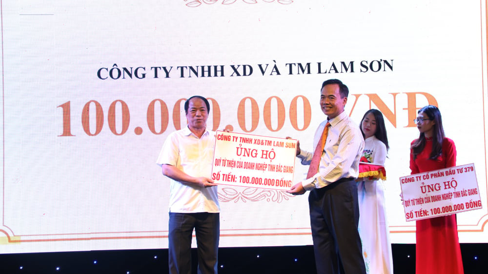 Hoạt động từ thiện của Công ty TNHH Xây dựng và Thương mại Lam Sơn, minh chứng cho trách nhiệm xã hội