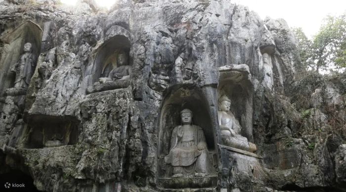 Phi Lai Phong, địa điểm du lịch Chiết Giang với nhiều tượng Phật