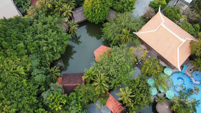 Sự hấp dẫn của Khu du lịch Phương Nam khi nhìn từ trên cao