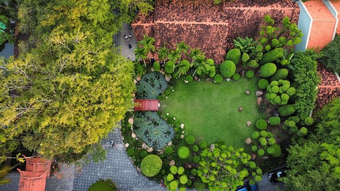 Bức tranh thiên nhiên tuyệt đẹp tại Khu du lịch Phương Nam với hồ sen và cây cỏ