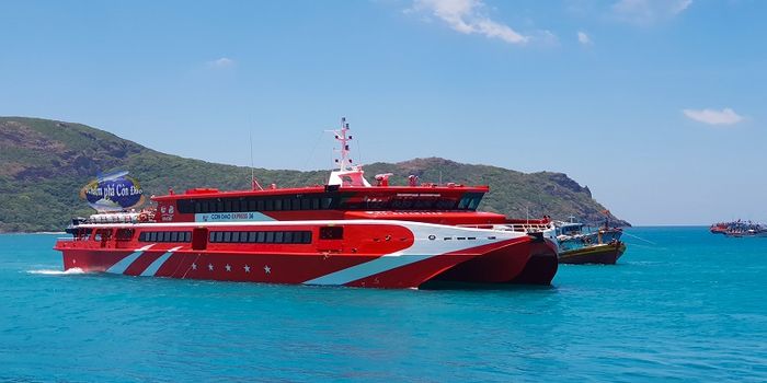 Hình ảnh của tàu cao tốc Côn Đảo Express 36