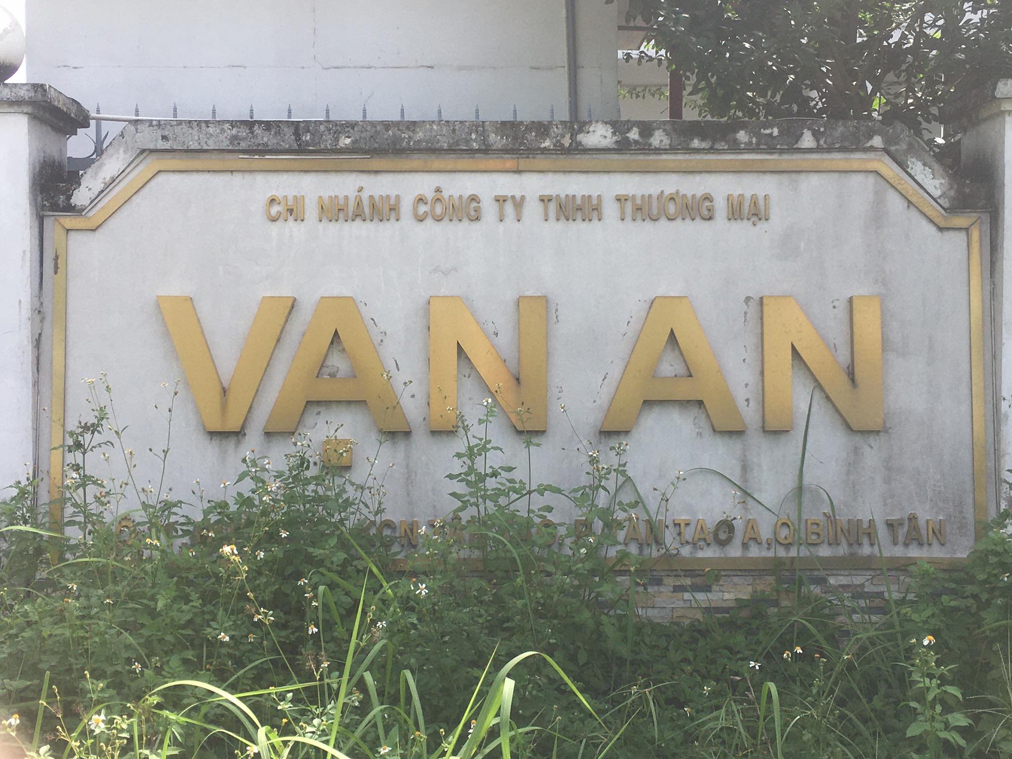 Hệ thống phòng cháy chữa cháy tại chi nhánh Công ty TNHH Thương mại Vạn An