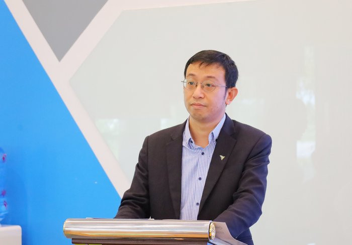 Ông Teng Wei Hong, Tổng Giám đốc Công ty TNHH VSIP Nghệ An phát biểu