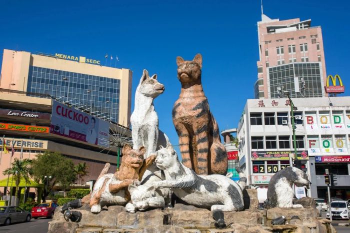 Tượng Mèo Cat Monument/Statue – Địa điểm du lịch Kuching